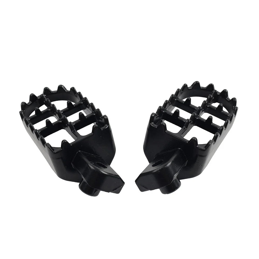 Black Front Footrest Pegs for Suzuki V-Strom 650 DL650 (2004-2012)