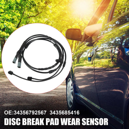 Front & Rear Disc Brake Pad Wear Sensor for BMW X6 (2011-2019)