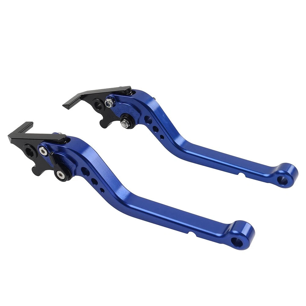 CNC Adjustable Brake Clutch Levers for Yamaha YZF R1 (2009–2014) Blue