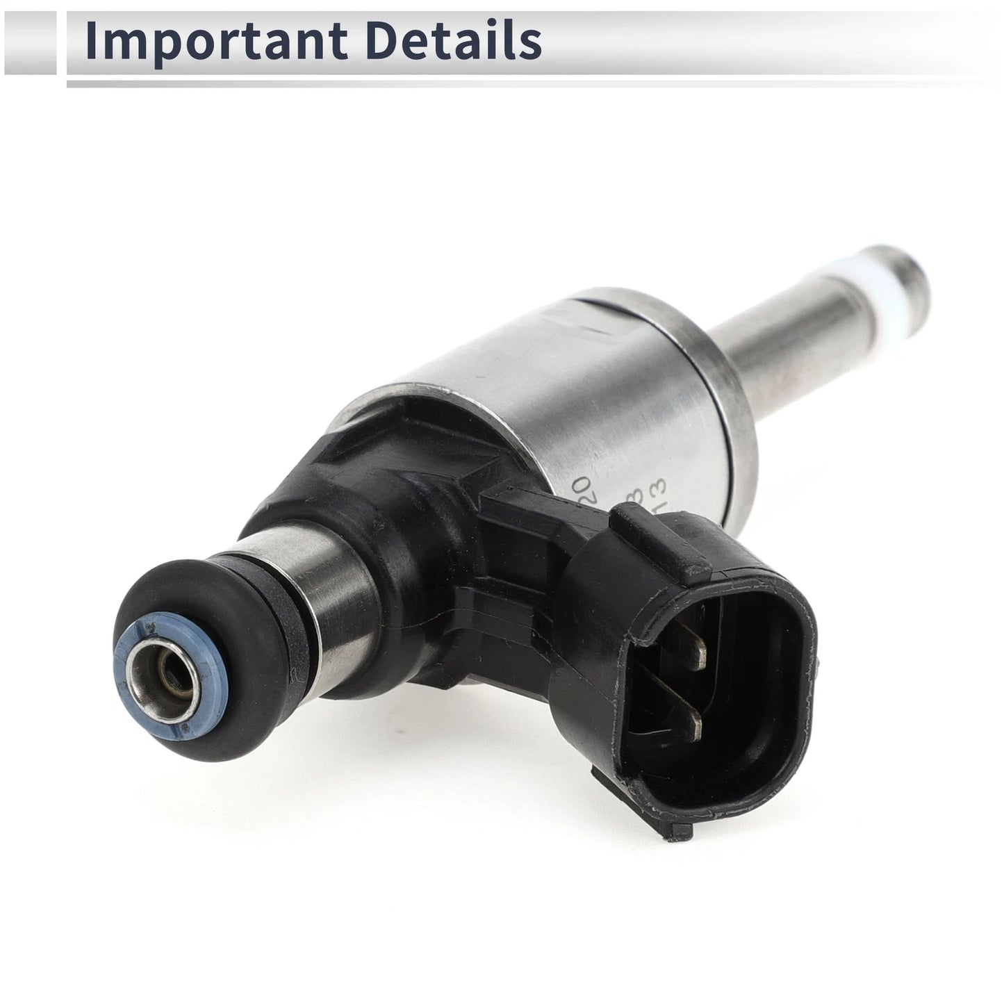 Fuel Injector for Lexus IS300H (2014–2015) 2ARFSE 1Pc Black Silver Tone
