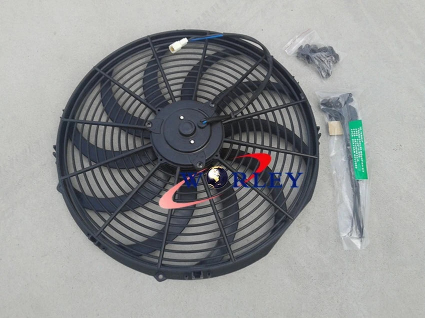 16 Inch Electric Cooling Fan with Mounting Kits for Universal Fit