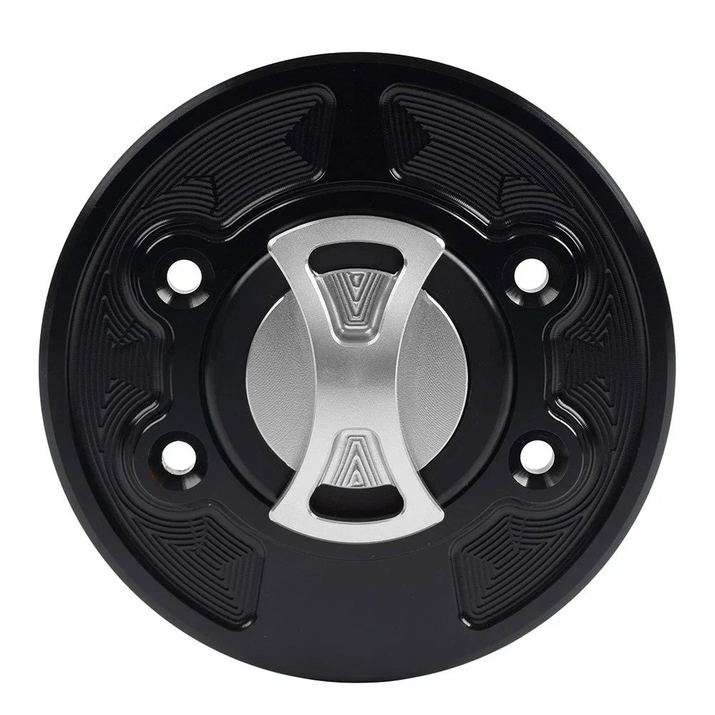 Silver Fuel Gas Tank Cap Cover for BMW S1000RR S1000R HP2 SPORT (2010-2016)