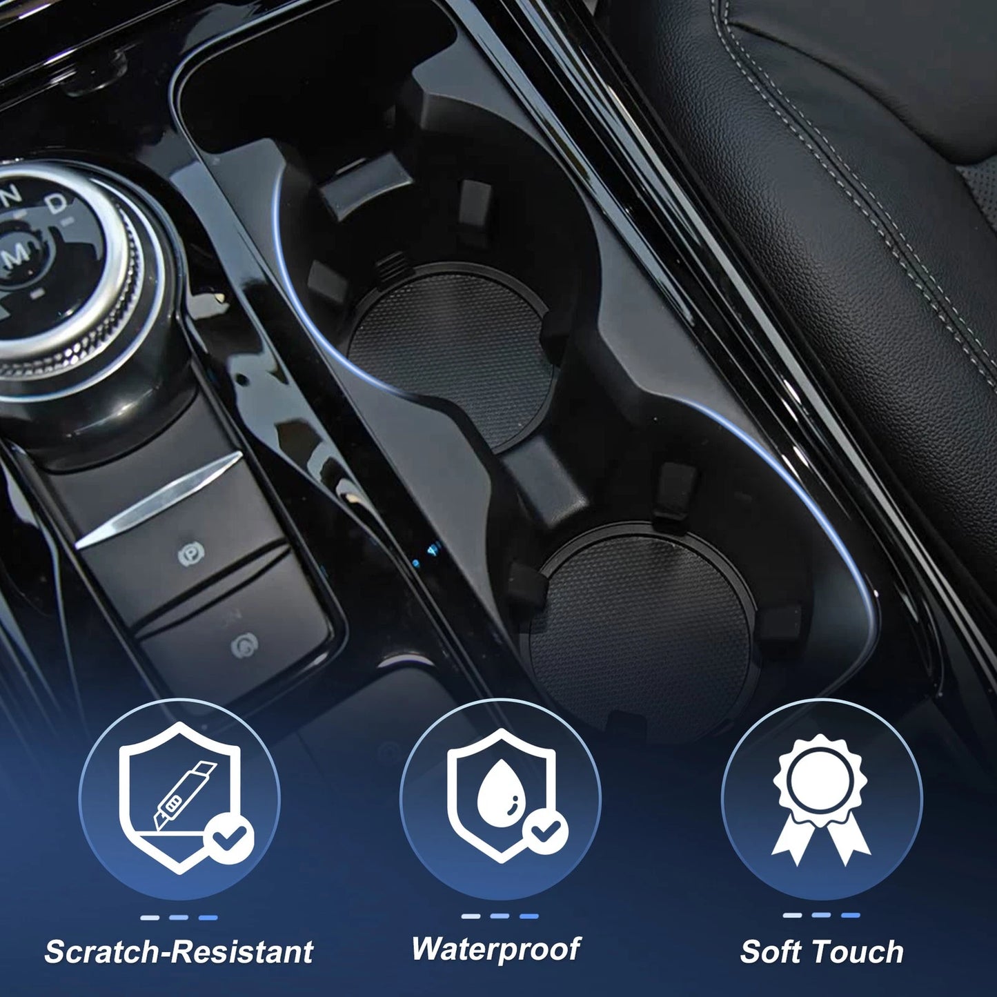Cup Holder Insert Organizer for Ford Explorer (2020–2024)