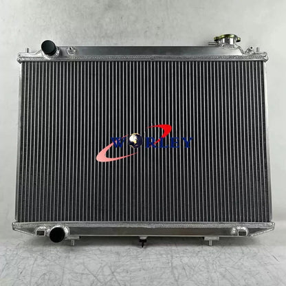 Aluminum Radiator with Fans for Nissan Navara D22 (1998–2004)