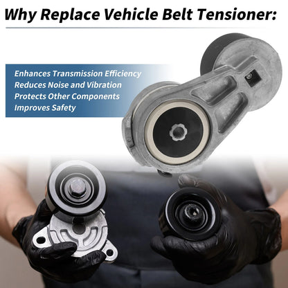 Belt Tensioner for Chevrolet C7500 Kodiak (2004-2009) - Durable Metal 1 x Pc