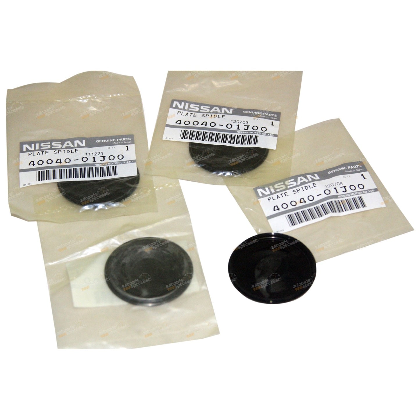 Set of 4 Swivel Hub Grease Cap Plugs for Nissan Patrol GQ GR GU