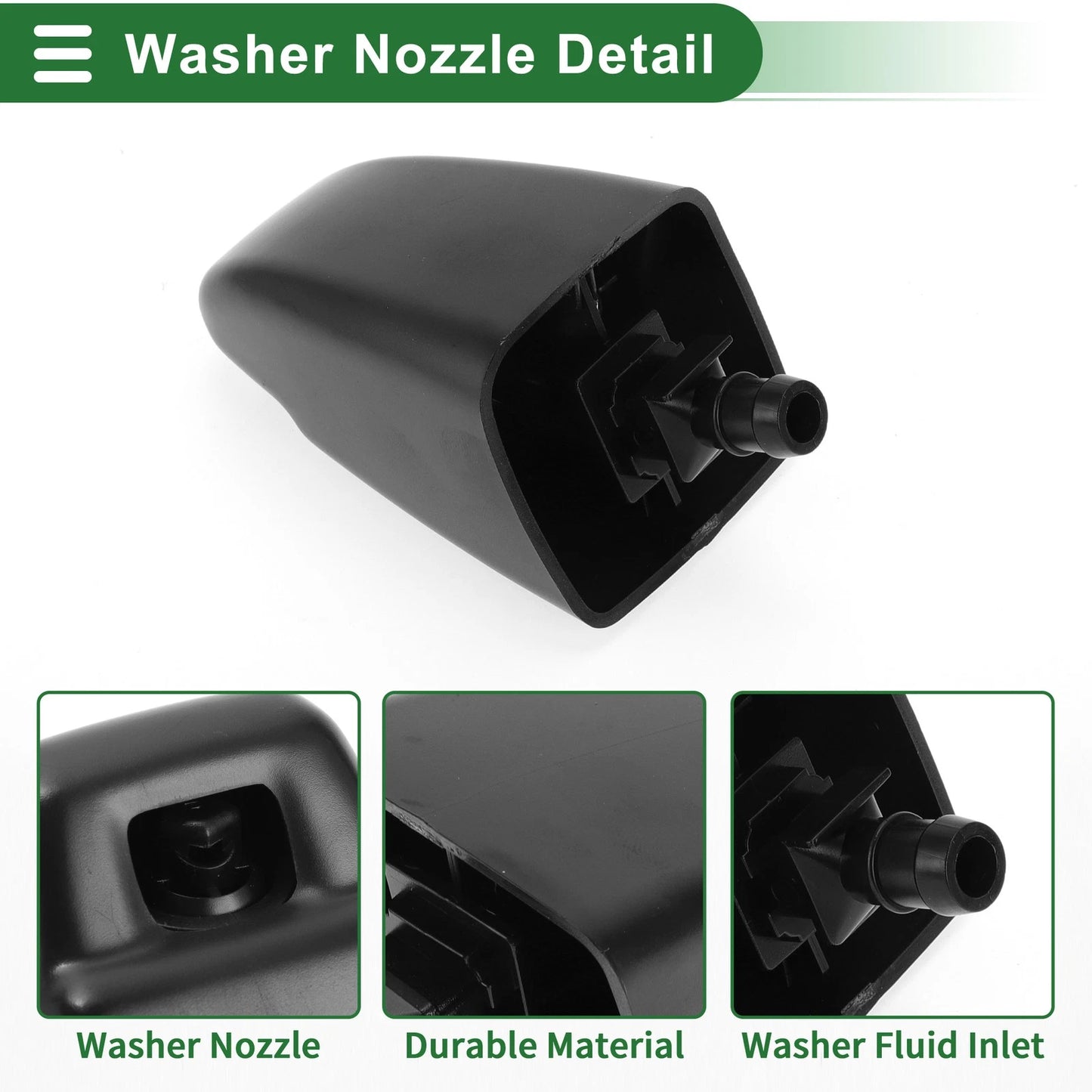 Headlight Washer Nozzle for Toyota Land Cruiser (2016–2021)