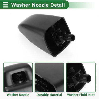 Headlight Washer Nozzle for Toyota Land Cruiser (2016–2021)