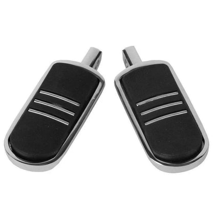Chrome Rear Passenger Footpeg Mount for Harley Touring Street Glide (93-2025)