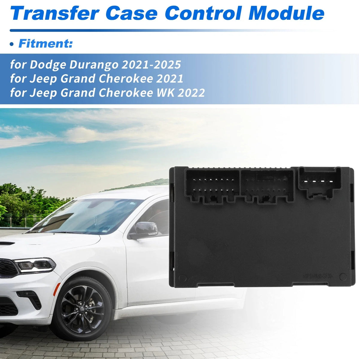Back Case Module Transfer Case Control Module 4WD for Dodge Durango – Exclusive Motors
