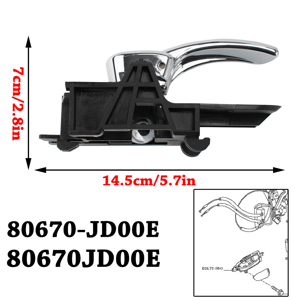 Inner Door Handle for Nissan Qashqai (2007–2013)