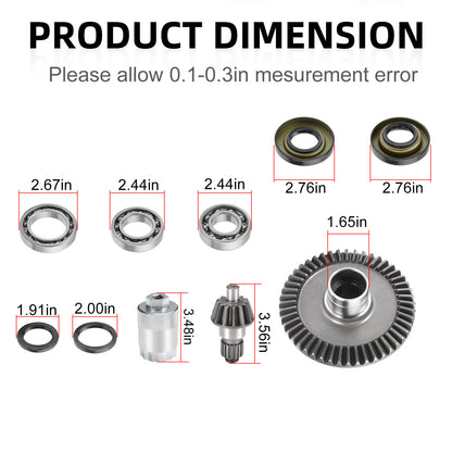 Rear Differential Ring Pinion Gear Bearing for Honda TRX350FE/FM/TE/TM (2000–2006)