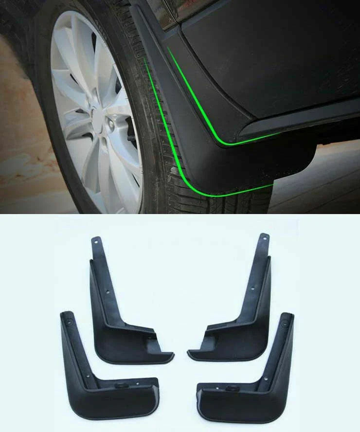 4Pcs Mud Flaps Splash Guard Mudguard Fender for Toyota Corolla (2014–2017)