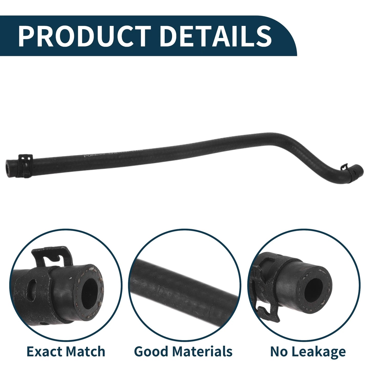Radiator Hose No.ZJ3615381/15381A for Ford Fiesta (2009–2010) Rubber