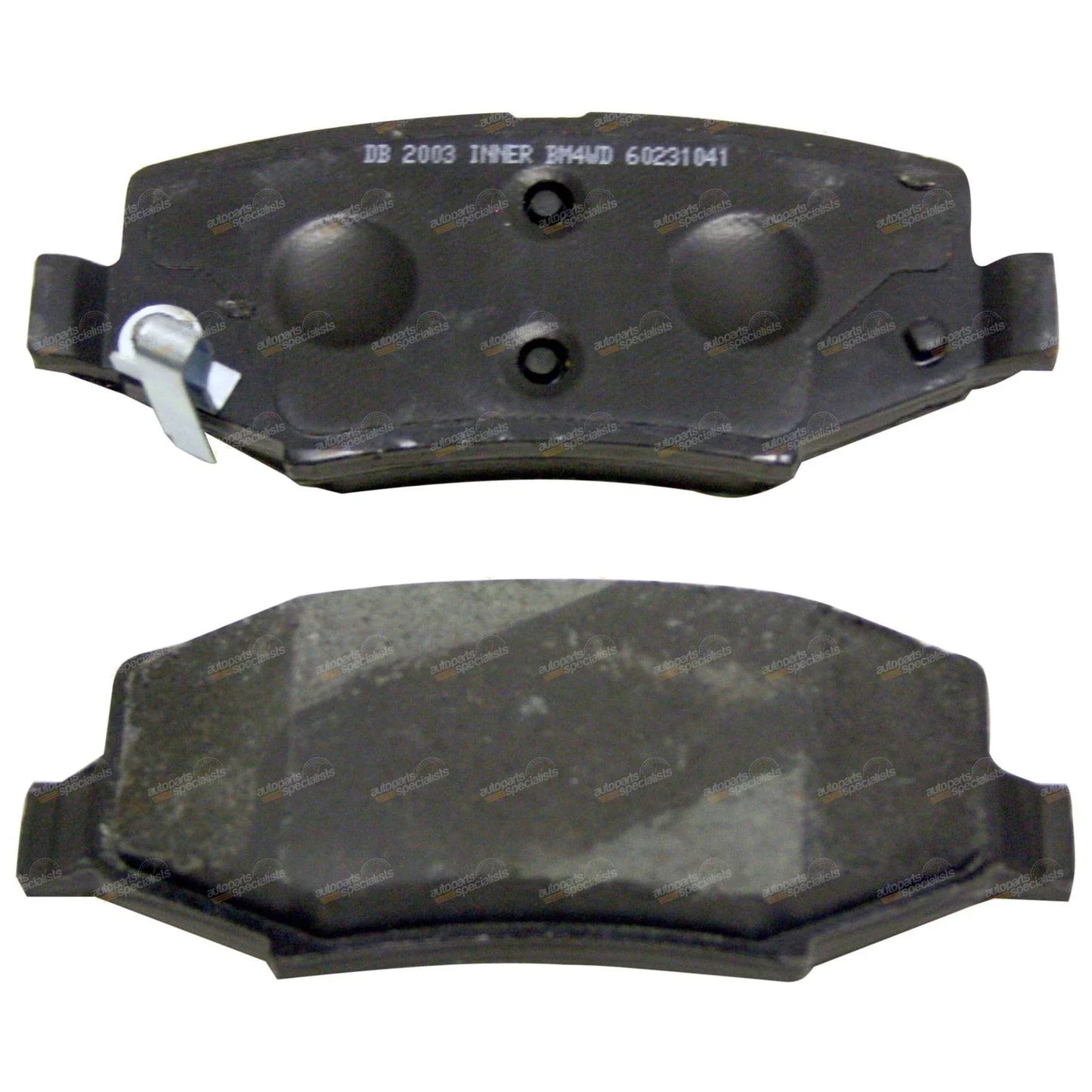 Brake Pad Set 4WD Rear for Jeep Cherokee KK 2.8L 3.7L (2008-2014)