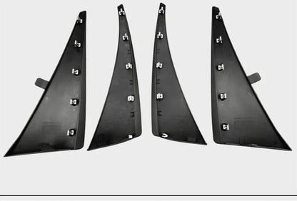 4Pcs Splash Guards Front Rear Mud Flaps for Chevy Corvette (2014–2019)