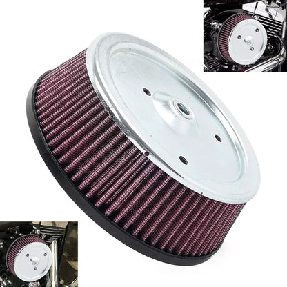 Red Air Cleaner Filter Intake for Harley Touring Softail XL883 1200 Dyna (1999–2007)