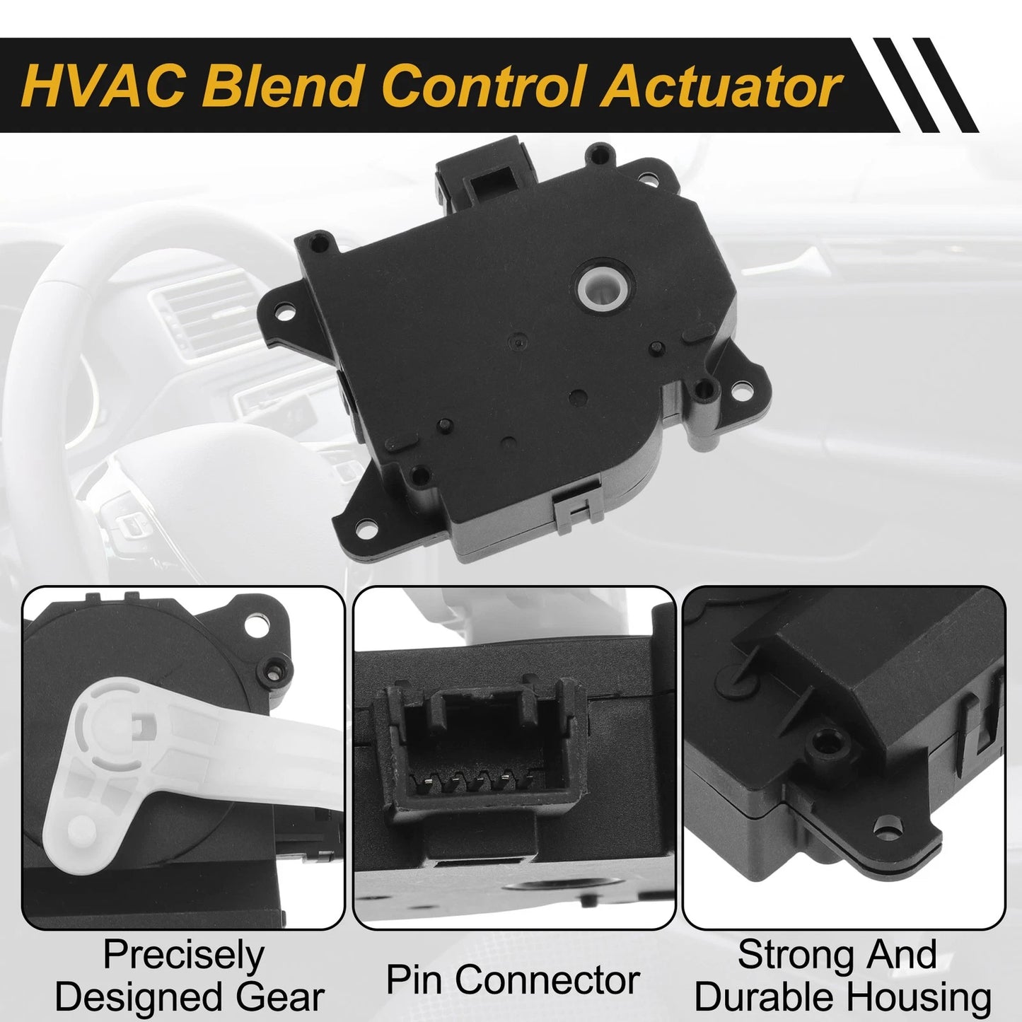 HVAC Heater Blend Door Actuator for Toyota Highlander (2001–2007) No. 8710653020