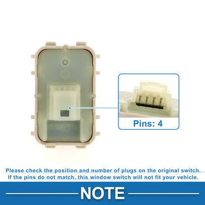 Power Window Switch for Mercedes-Benz E300 S400 S500 S600 (No. 2229051904) Beige