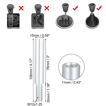 3" Shift Knob M12x1.25 for Toyota Supra (1993–2002)