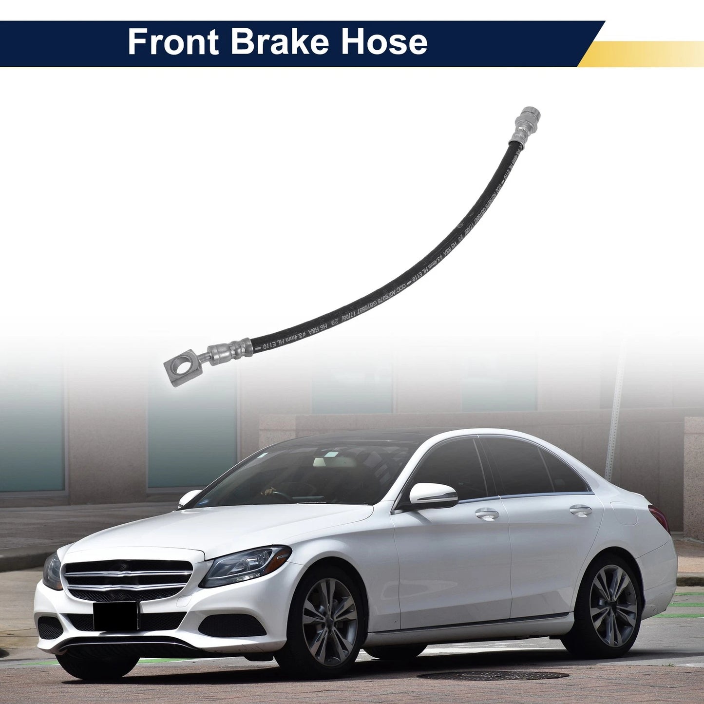 Front Brake Hose for Mercedes-Benz C-Class (2015–2021) No. 0014204548