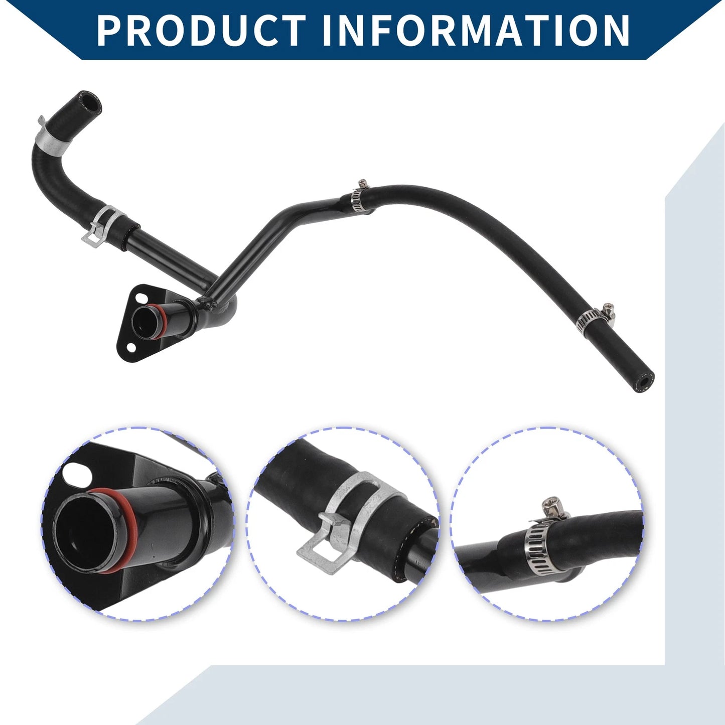 HVAC Heater Hose Assembly for Ford E-150 Club Wagon (2001–2005) No. 1L3Z18663BA