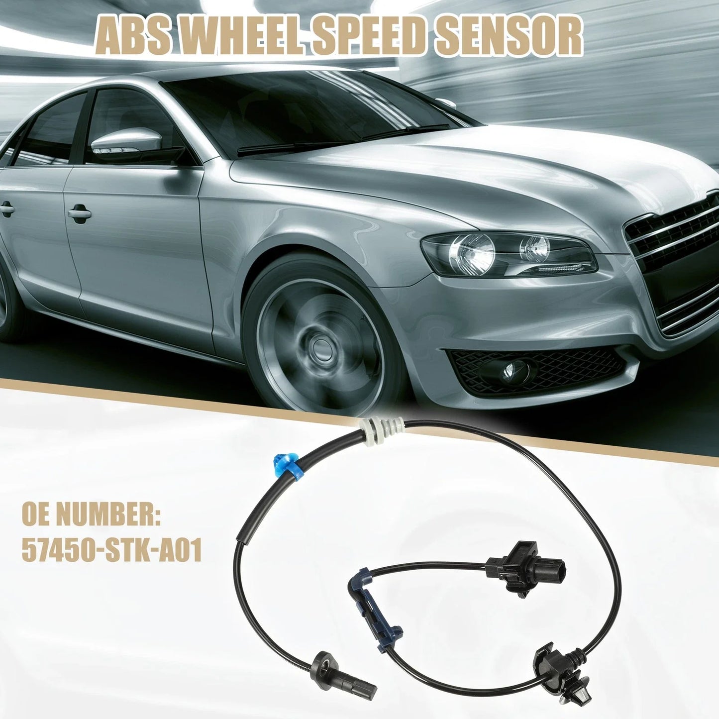 ABS Wheel Speed Sensor Front Right for Honda RDX (2007-2012)