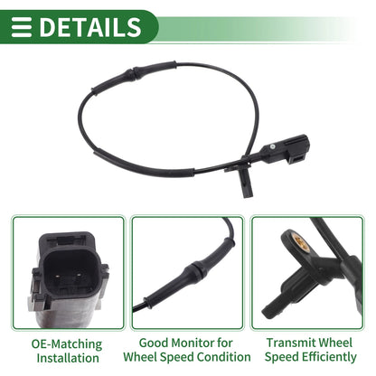 ABS Wheel Speed Sensor No.C2P15770 for Jaguar XFR (2009–2015)