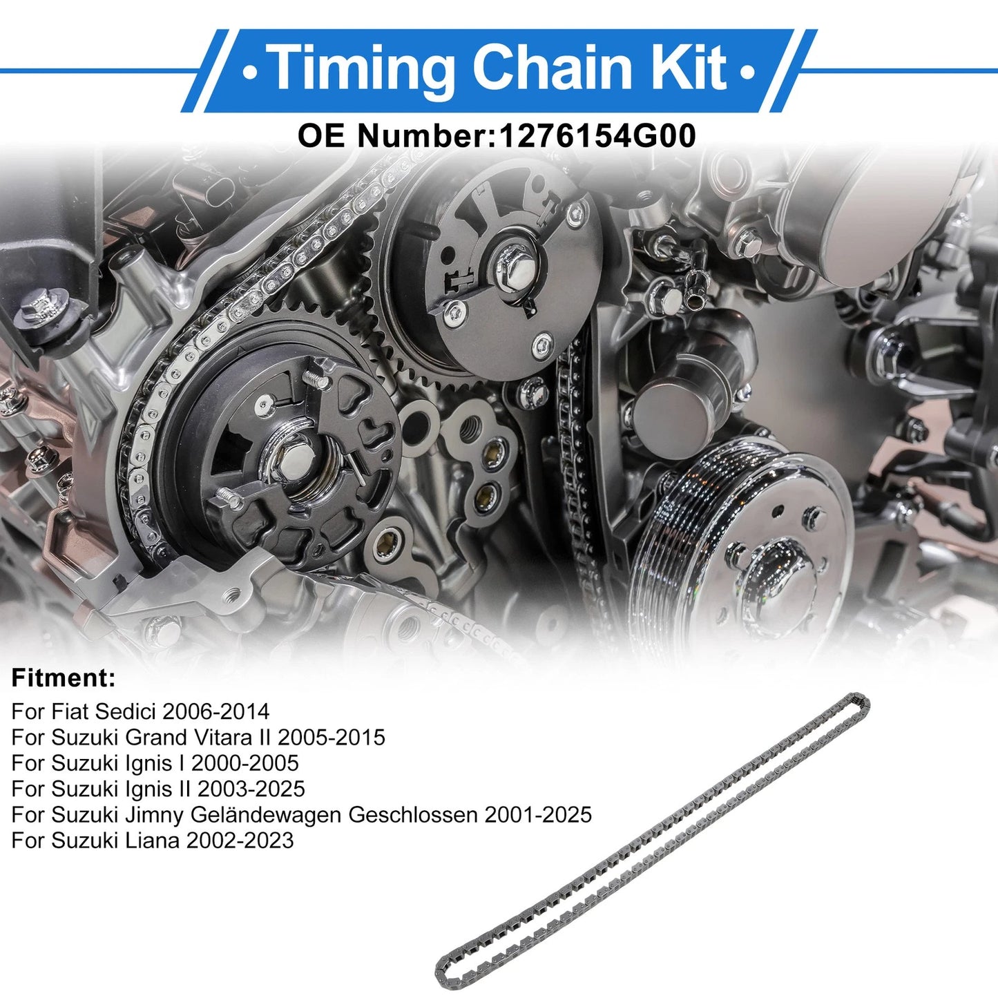Timing Chain Kit for Fiat Sedici (2006–2014) No. 1276154G00