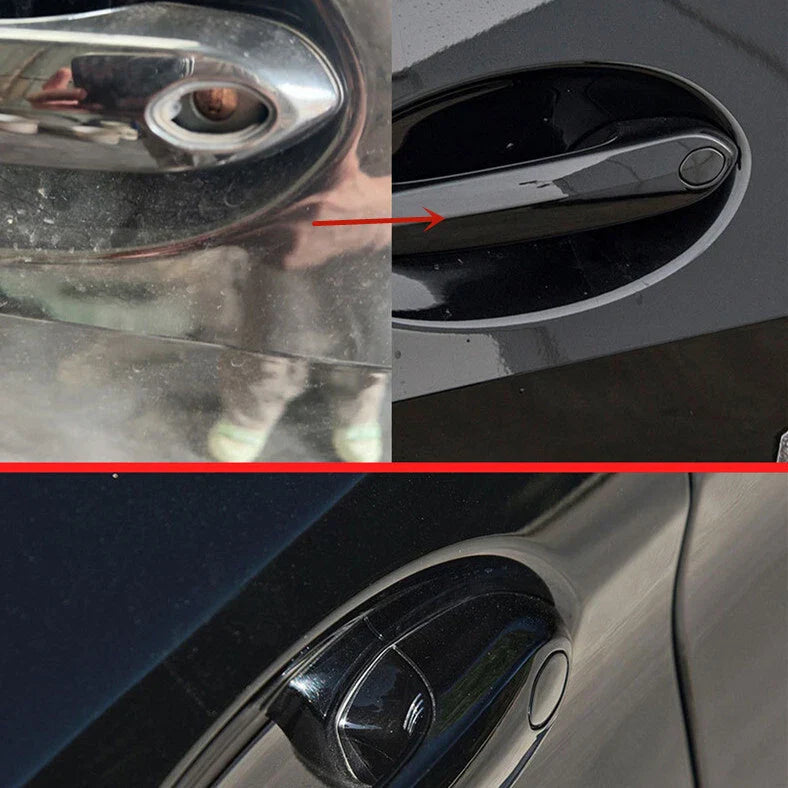 Black Driver Door Handle Keyhole Cover Cap for BMW G20 G30 G05 G01 (2019–23)