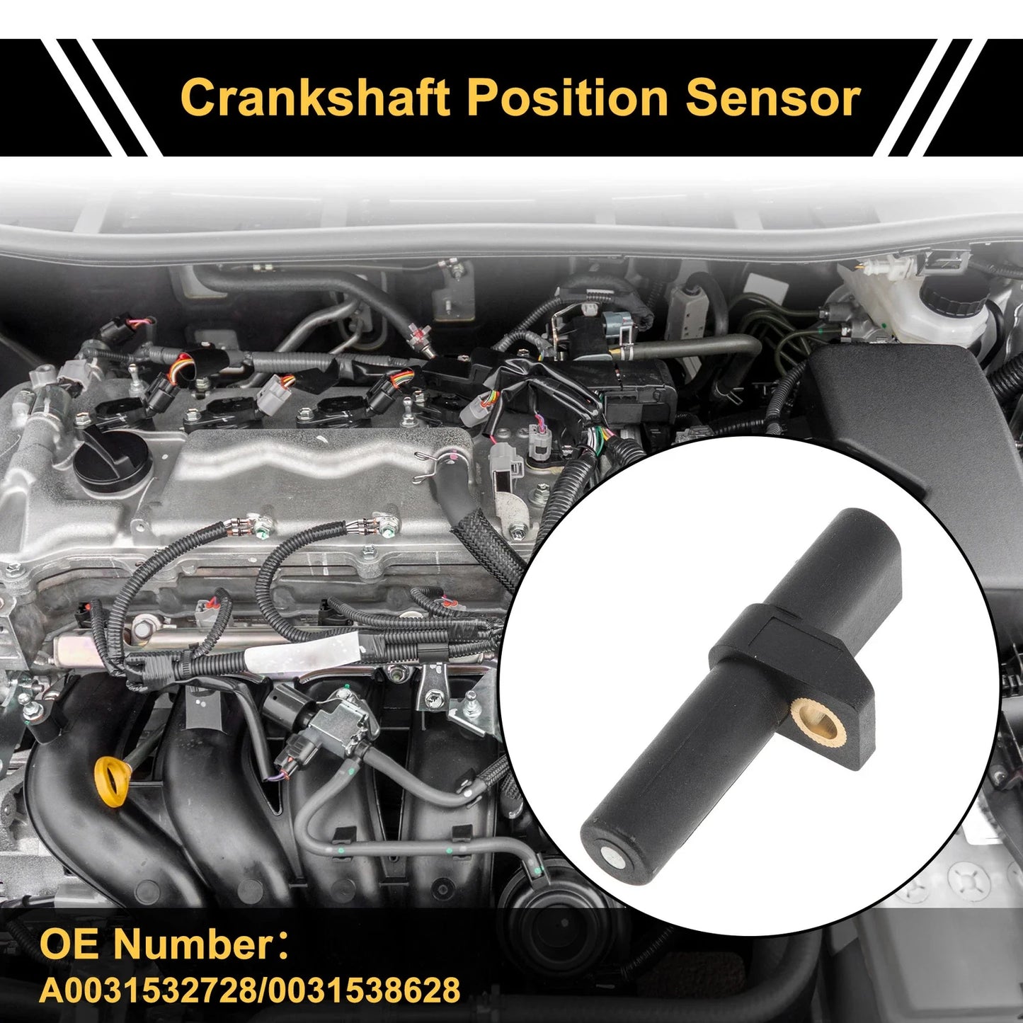 Crankshaft Position Sensor for Mercedes-Benz W212 E220 CDI (2009-2015)