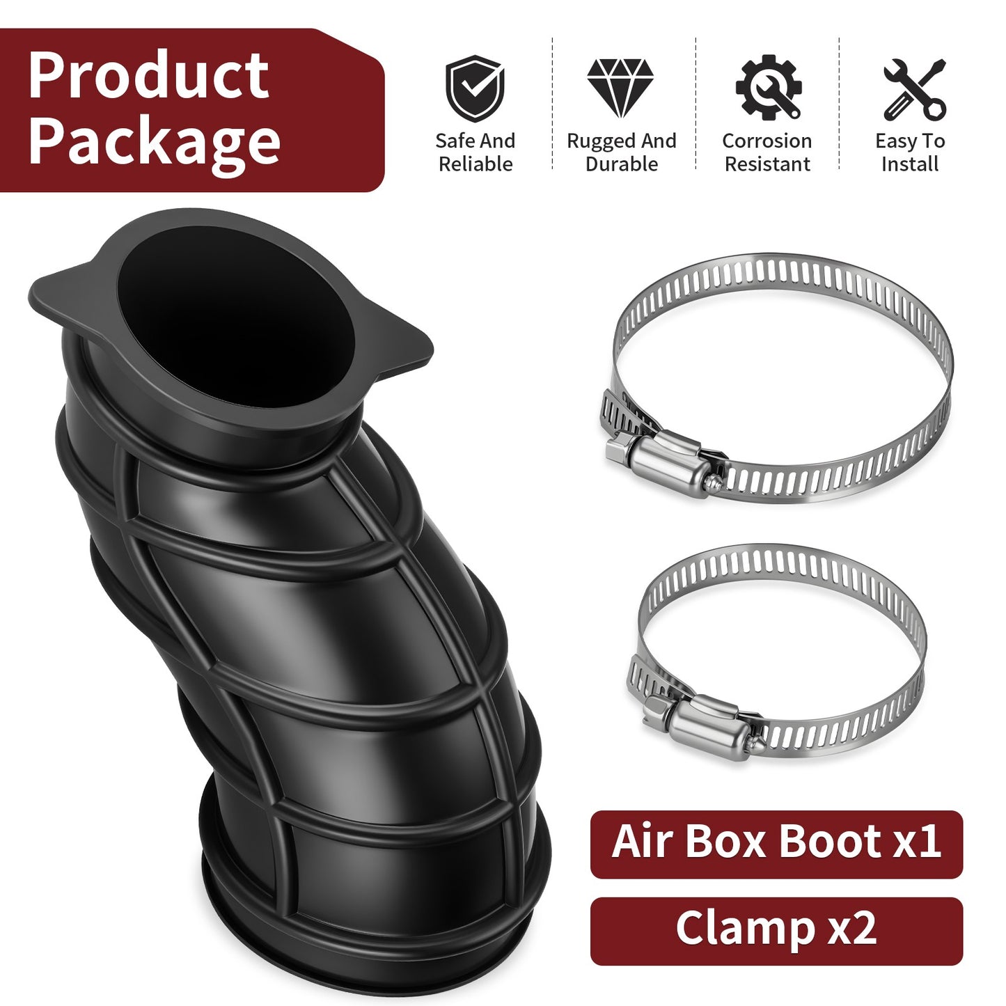 Air Box Boot for Polaris Ranger 800 XP Crew (2010)