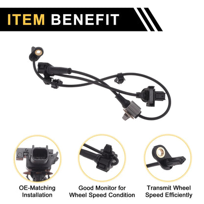 ABS Wheel Speed Sensor for Honda ELYSION RR7 (2013-2016) 1 x Rear Left