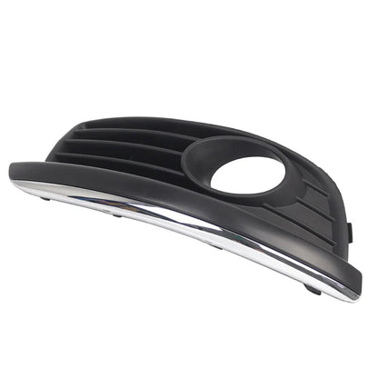 Right Front Bumper Fog Light Cover w/ Chrome Trim for VW Jetta (2006-2010)
