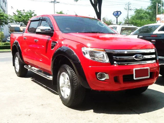 Matte Black Door Handle Cover Trim for Ford Ranger (2012-2018)