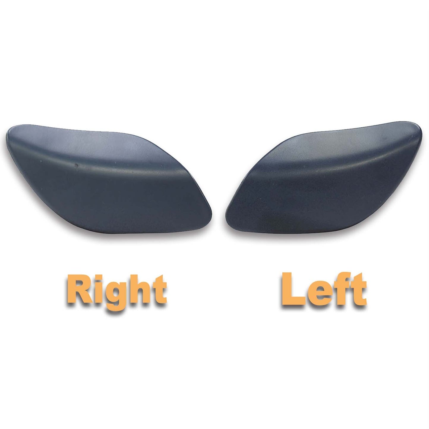 2X Front Headlight Washer Spray Nozzles Caps for Porsche Cayenne (2008–2010)