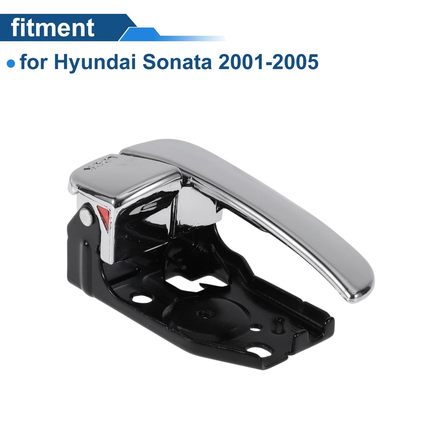 Interior Door Handle for Hyundai Sonata (2001–2005) No. 826203D000 Black Chrome