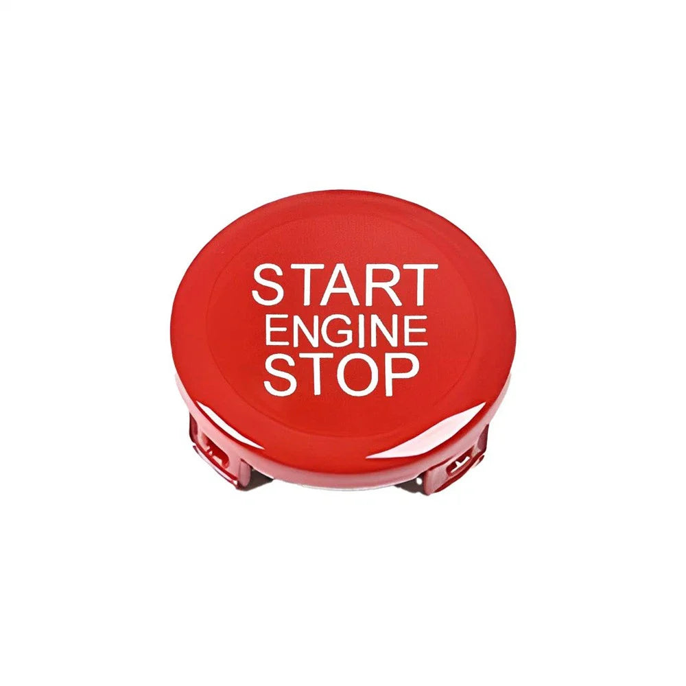 Red Engine Start Stop Switch Trim for Alfa Romeo Giulia Stelvio (2017-2022)