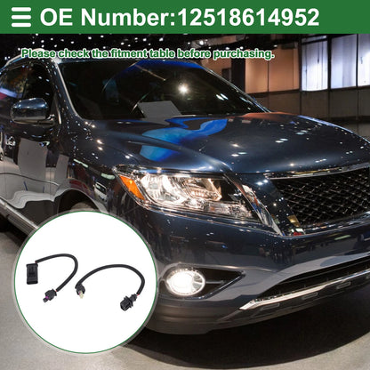 Set of 2 8 Pin Sensor Wiring Harnesses for MINI Cooper (2013) No.12518614952