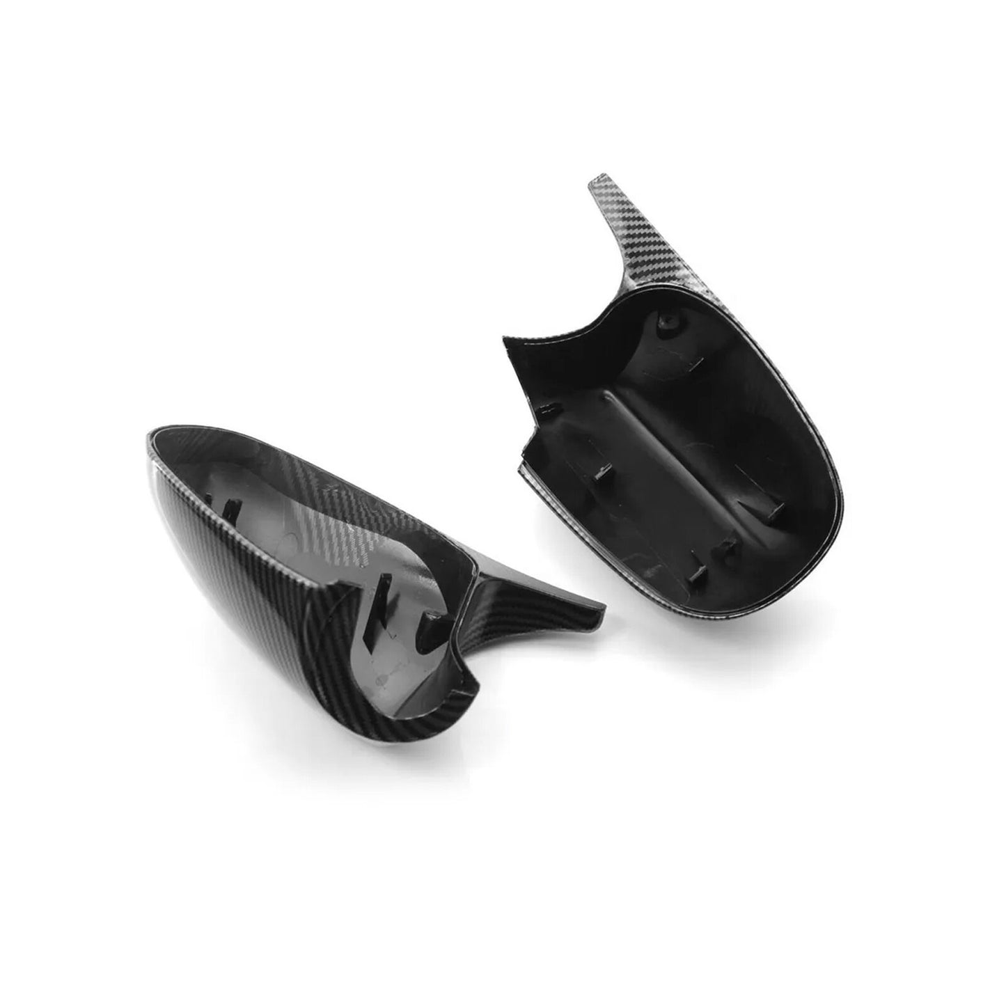 Carbon Fiber M3 Style Mirror Cover Caps for BMW E90 E92 E93 (2007–2013)