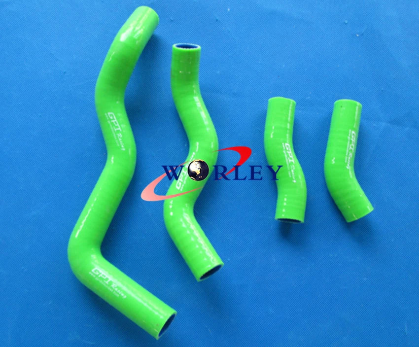 Silicone Radiator Hose for Kawasaki KLX250 (1993–2010) - Red