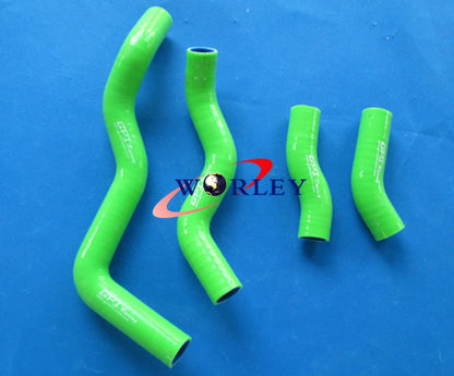 Silicone Radiator Hose for Kawasaki KLX250 (1993–2010) - Red