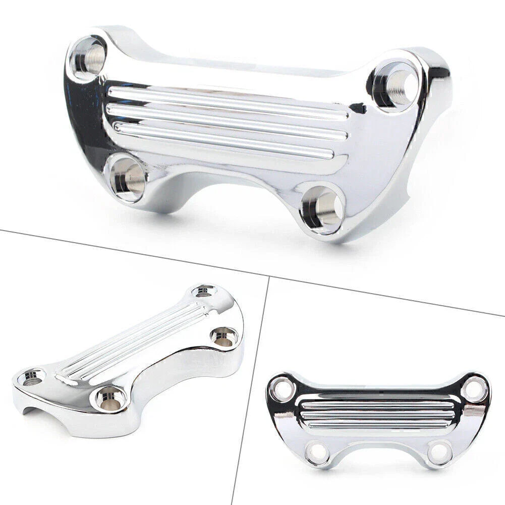 Handlebar Riser Top Clamp Cover for Harley Sportster Softail Dyna