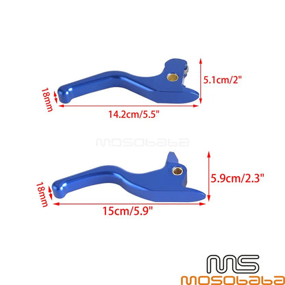 3 Finger Front Brake Clutch Levers for Harley Softail Slim S, Fat Boy S