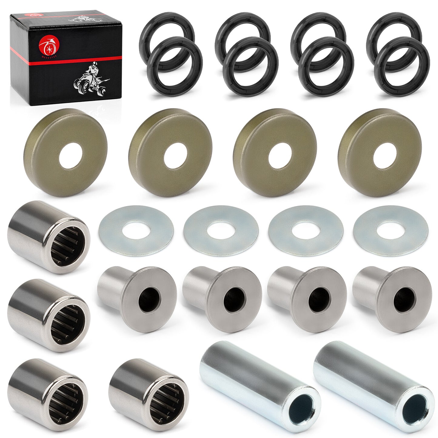 A-Arm Bushing Seal Kit for Suzuki Quadsport Z400 (2003–2014)