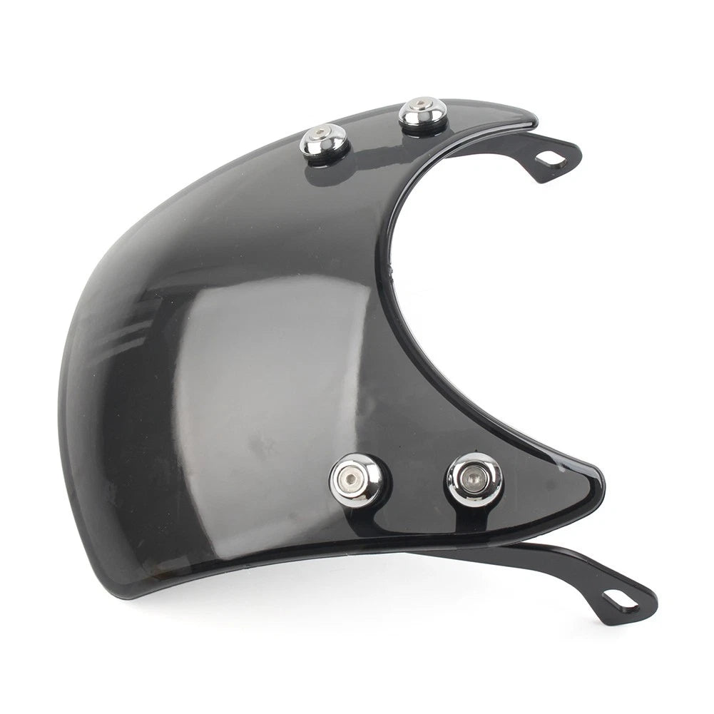 Universal Motorcycle Windshield Deflector Iridium Plastic