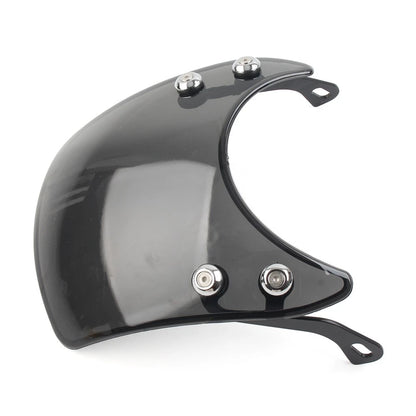 Universal Motorcycle Windshield Deflector Iridium Plastic