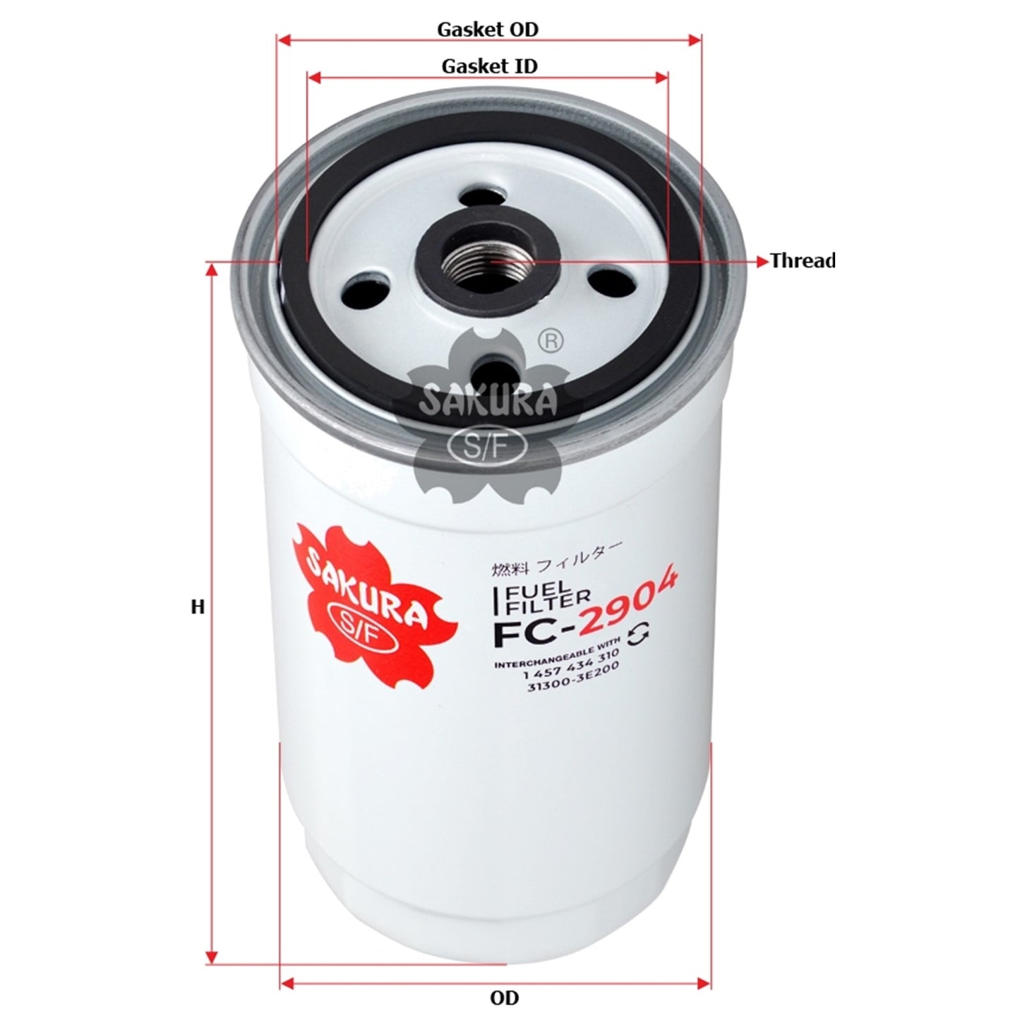 Fuel Filter for Jeep Cherokee KJ (2003–2008)