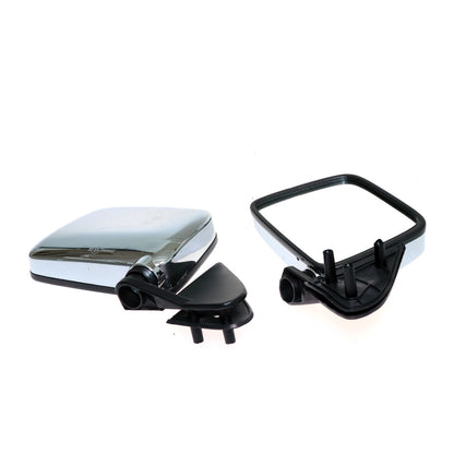Chrome Door Mirror Set for Nissan Navara D21 (1986–1997)