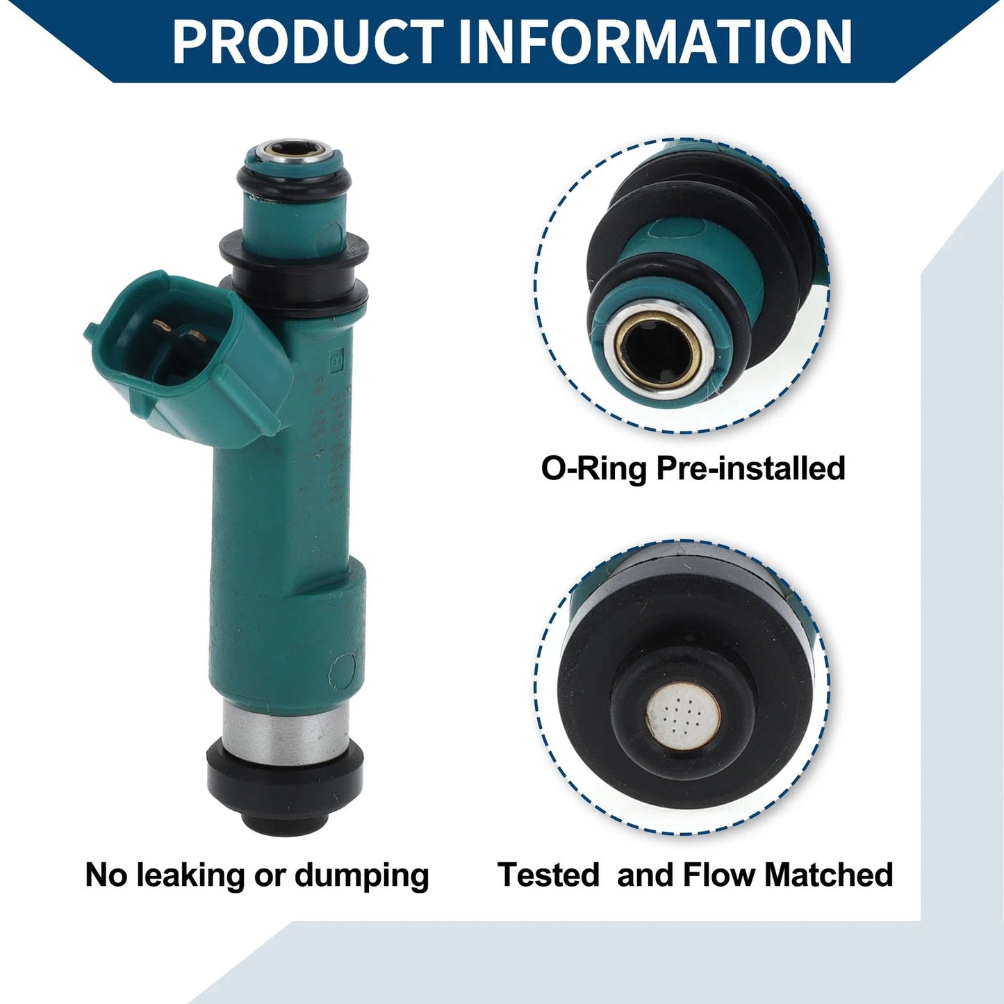 Fuel Injector No.ZJ20-13-250 for Mazda 2 1.5 (2011–2014)